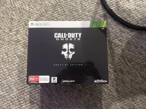 Call of Duty: Ghosts Prestige Edition COD (XBOX 360) - Picture 1 of 2