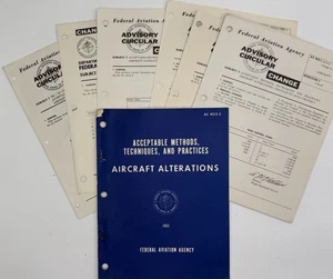 1965-1967 FAA Aircraft Inspection Repair & Alterations Circular Advisory Changes - Picture 1 of 6