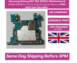 Samsung Galaxy S22 (SM-S901U) Motherboard 128GB / 256GB Unlocked For Parts - Picture 1 of 2