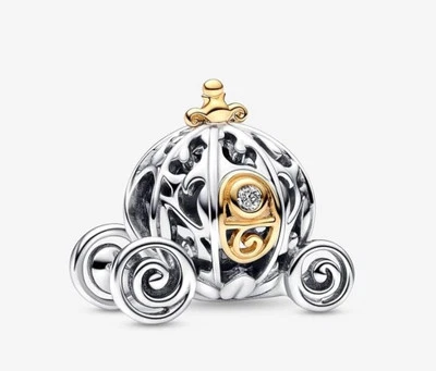 Pandora x Disney Kutsche 100 Jahre Charm Prinzessin Kutsche ( 792553C01 ) - Bild 1 von 3