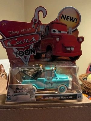 Disney Pixar Cars Toon Dr Mater With Mask Up 29 Rescue Squad Mater - Image 1 of 4