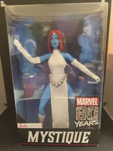 MATTEL BARBIE SIGNATURE DOLL MARVEL 80 YEAR ANNIVERSARY MYSTIQUE LIMITED EDITION - Picture 1 of 6