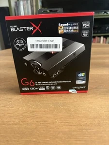 Creative Sound BlasterX G6 externe USB Soundkarte - Bild 1 von 4