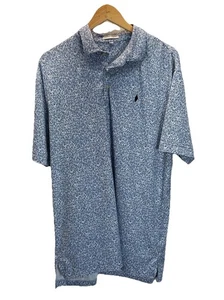 Peter Millar Summer Comfort Mens Caddyshack Tillis Performance Polo Shirt L Golf - Picture 1 of 9