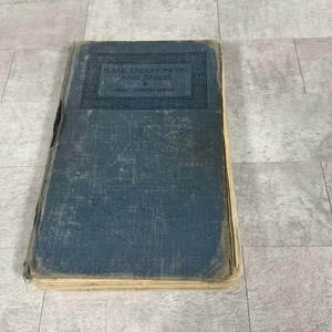 Vintage Mathe "Flugzeug Trigonometrie und Tabellen" 1938 Wentworth-Smith Hardcover - Bild 1 von 12
