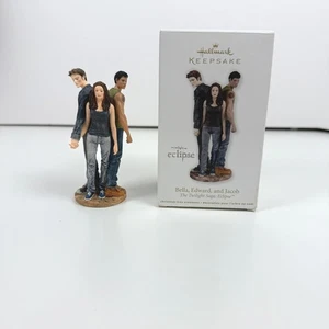 Hallmark Andenken Twilight Saga Finsternis Bella Edward Jacob Weihnachtsschmuck - Bild 1 von 7