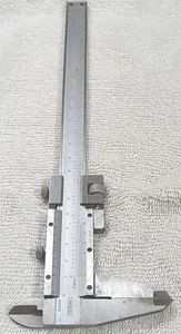 VINTAGE FOWLER 6" & metrischer MESSSCHIEBER Qualität Maschinist Werkzeug  - Bild 1 von 10