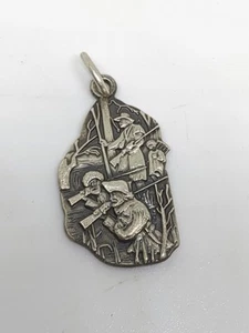 Vintage Sterling Silver 925 George Rogers Clark Vincennes Charm - Picture 1 of 5