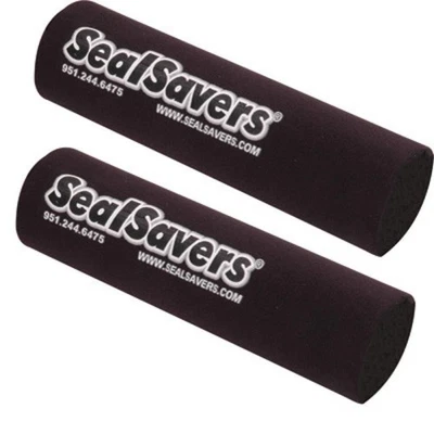 Seal Savers Fork Covers 44-50mm Fork Tube, Short Black For KTM 450 SMR 2022 - Изображение 1 из 2