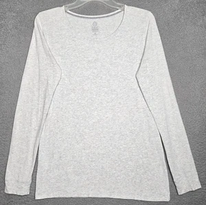 TASC Bamboo Organic Cotton Performance Long Sleeve Shirt - Women's Medium - Gray - Picture 1 of 9