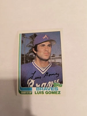 LUIS GOMEZ 1982 TOPPS #372 FREE SHIPPING  - Image 1 of 2