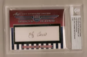 Leaf Sports Phil Rizzuto Yogi Berra 2010 doble autógrafo automático 1/1 Yankees - Imagen 1 de 2