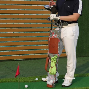 TOURBON Golf Clubs Bag Sunday Travel Carrier Case Lightweight-Special offer - Picture 1 of 24