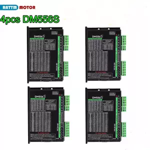 4 pz driver motore passo-passo CNC DM556S Nema23 20-50 V DC 1A-6A 200-51200 Sub - Foto 1 di 8