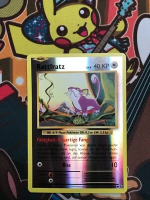 Rattfratz Reverse 66/108 Evolution deutsch Pokemon Karten NM - Bild 1 von 3