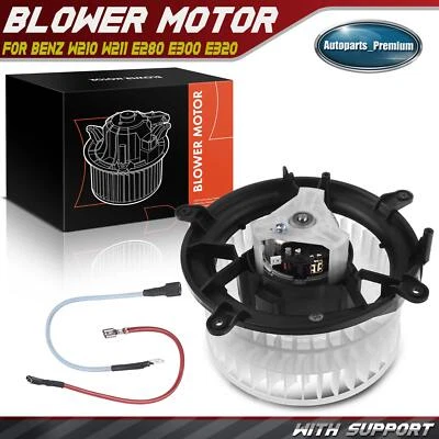 Heater Blower Motor Fan Assembly for Mercedes-Benz W210 W211 E280 E300 E320 LHD - Image 1 of 4