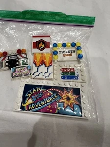 Lego assorted signs stickered and fixed see pics for condition, preowned - Picture 1 of 6