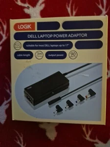 Logik LPDELL24 universal laptop power adapter Set for dell Laptops - Picture 1 of 4