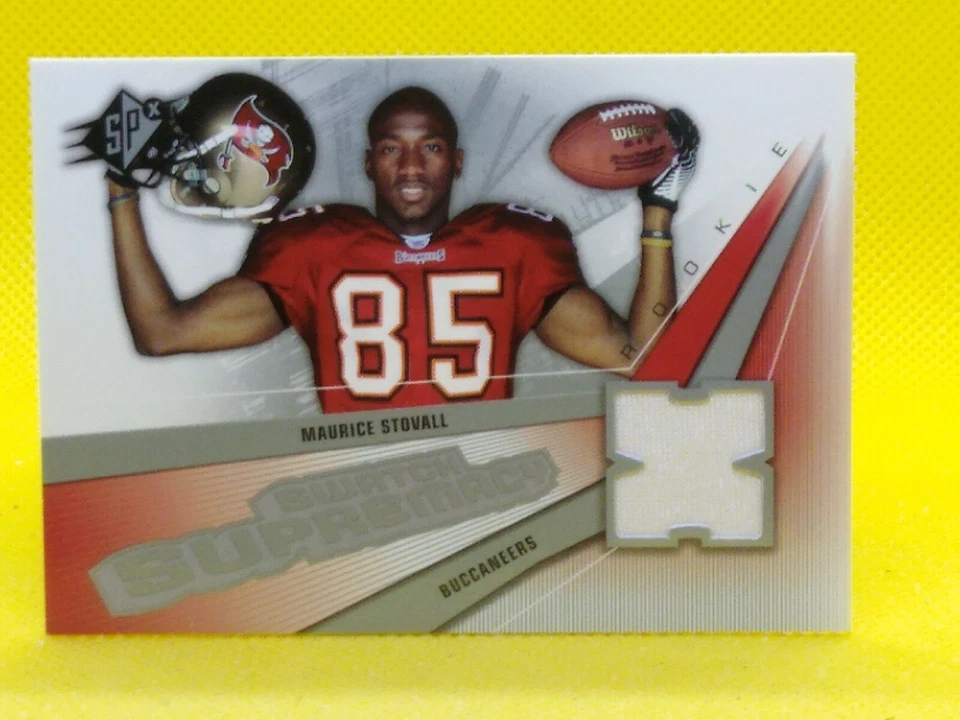 Maurice Stovall 2006 SPX Swatch Supremacy ROOKIE JERSEY #SW-MS - Image 1 of 2