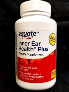 EQUATE..INNER EAR HEALTH* PLUS..COMPARE VS. LIPO-FLAVONID..100 CAPS..APR 2026 - Picture 1 of 1