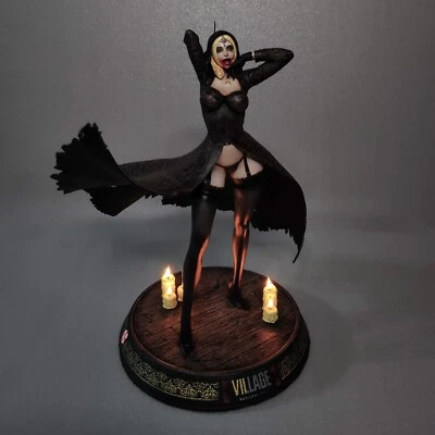 Daniela Dimitrescu figure | Resident Evil Village | LED candles | 8 in | sexy - Image 1 of 4