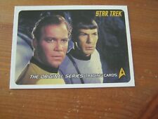 Promo Card - Star Trek TOS 40Th #P1 Captain Kirk and Mr. Spock               ZT3