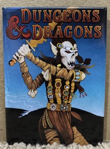 Dungeons & Dragons Githyanki Demonio Folio Nevera Imán Nuevo 3 1/2 x 2 1/2 Retro - Imagen 1 de 1