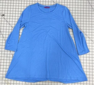Mountain Mamas Blue Long Sleeve T Shirt Flare Bottom XS B6 - Picture 1 of 7