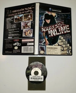 Aggressive Inline Nintendo Gamecube Replacement Cover Art+Case No Manual  - Picture 1 of 1