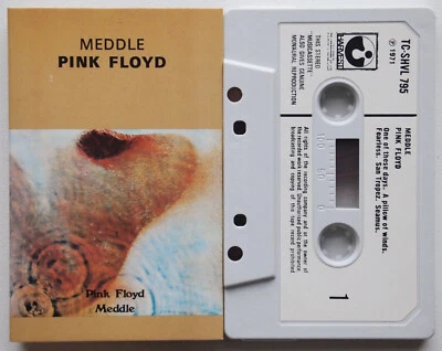 PINK FLOYD - MEDDLE (HARVEST TCSHVL795) MID 1970s UK CASSETTE TAPE REISSUE - Image 1 of 4