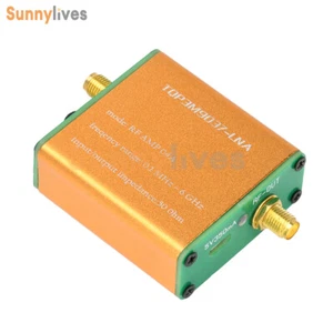 Amplificatore RF AMP 0,1 MHz-6 GHz basso rumore TQP3M9037-LNA modulo amplificatore RF SMA - Foto 1 di 24