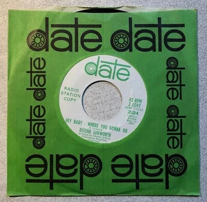 1968 Ritchie Luvworth “Hey Baby” WLP Date 45 - Picture 1 of 3