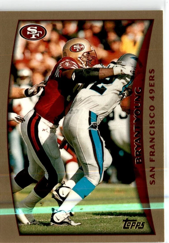 1998 Topps Bryant Young Card  #47  - Image 1 of 1