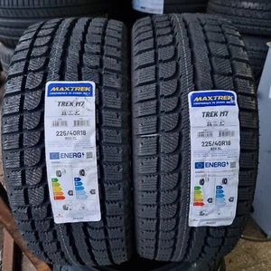 2 x 225/40R18 92H XL MAXTREK TREK M7 WINTER ❄️❄️❄️ GREAT GRIPPED & QUALITY TYRES - Picture 1 of 8