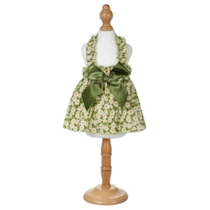 Dog Dress - Spring Summer Princess Pet Clothes with Shoulder Straps - Picture 1 of 17