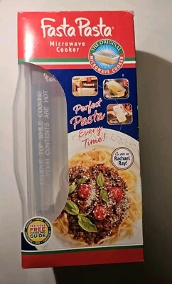 Fasta Pasta Microwave cooker Pasta Cooker. As seen on Rachel Ray!  - Image 1 of 4
