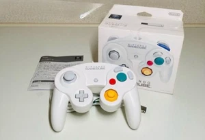 Nintendo GameCube Controller OEM DOL-003 White Brand Beautiful with box official - Picture 1 of 13
