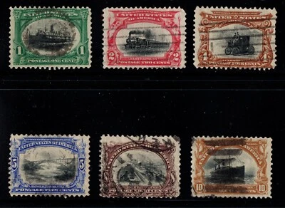 #294-299 United States used  - Image 1 of 2