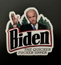 Adult Humor- Joe Biden Sticker- Funny Christmas Stocking Stuffer