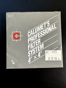 Calumet 4"x4" Professional Photography filter (2CUV) - Picture 1 of 1