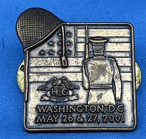 2001 HOG Harley Owners Group Rolling Thunder Pin Washington DC POW MIA - Picture 1 of 3