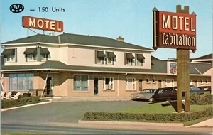 postcard Canada - Motel L'Abitation - The Place to Stay in Old Quebec - Picture 1 of 2