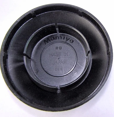 Mamiya RB Rear Lens Cap 88mm Original Black Plastic - Image 1 of 2