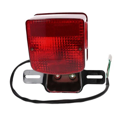 Faro Posteriore Per Suzuki GN 125 1983-2001 Con Illuminazione Targa Foto 1 de 4