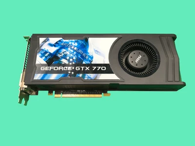 MSI Nvidia Geforce GTX 770 Scheda Grafica (N770-2gd5 / Oc ) GDDR5 2GB,Usato - Immagine 1 di 4