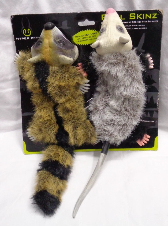 HYPER PET Juguete Realista de Látex Sin Rincón para Perros con Chirrido 49234 REAL SKINZ Set/2 Foto 1 de 4