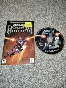 Star Wars: Bounty Hunter - Sony PlayStation 2 Disc And Manual Only Tested - Picture 1 of 3
