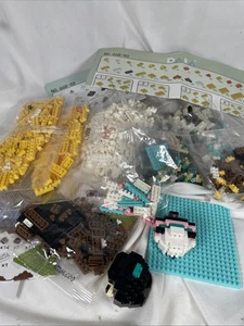 Daiso Petit Block Mini Blocks Building Bags In Package Sealed Lot Of 10 - Picture 1 of 17