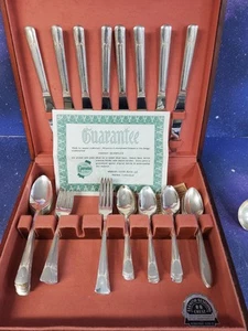 Vintage 1939 Embassy Silver Plate Bouquet Silver Plate Set of 58 - Picture 1 of 9