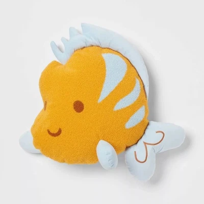 Almohada suave decorativa para cama Pillowfort Disney Princesa Ariel Platija Acento Foto 1 de 4